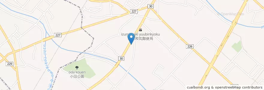 Mapa de ubicacion de 和泉警察署和気交番 en Japan, 大阪府, 和泉市.