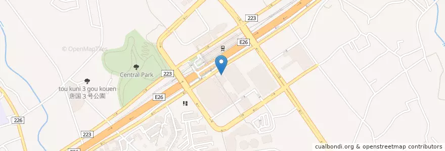 Mapa de ubicacion de 和泉警察署和泉中央駅前交番 en Japão, 大阪府, 和泉市.