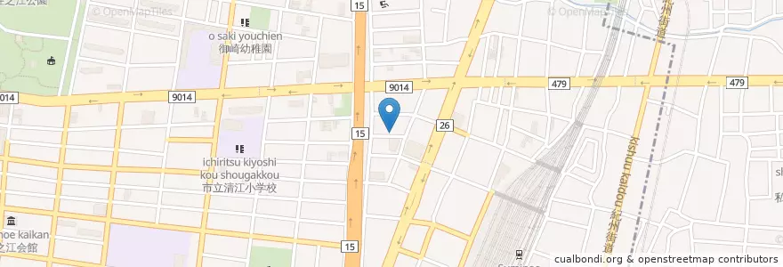 Mapa de ubicacion de 大阪市立浜口保育所 en 일본, 오사카부, 오사카, 住之江区.