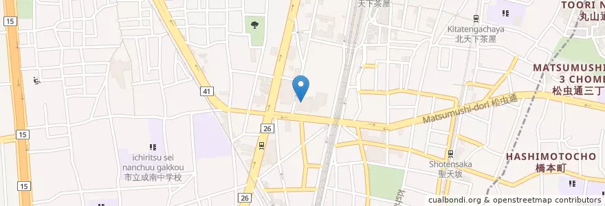 Mapa de ubicacion de 大阪市立西成図書館 en Japan, 大阪府, Osaka, 西成区.