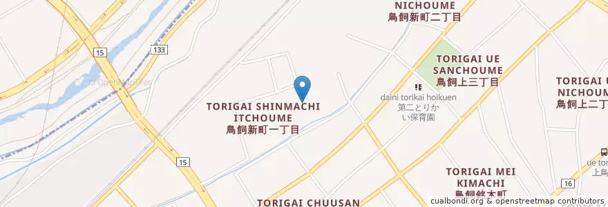 Mapa de ubicacion de 市立第五中学校 en اليابان, أوساكا, 摂津市.