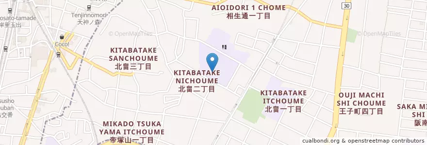 Mapa de ubicacion de 府立住吉高等学校 en Japonya, 大阪府, 大阪市, 阿倍野区.
