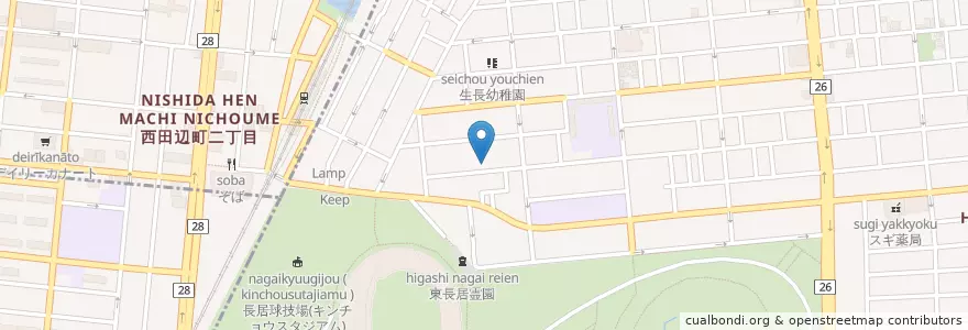 Mapa de ubicacion de 愛徳福祉会南大阪療育園 en ژاپن, 大阪府, 大阪市, 東住吉区.