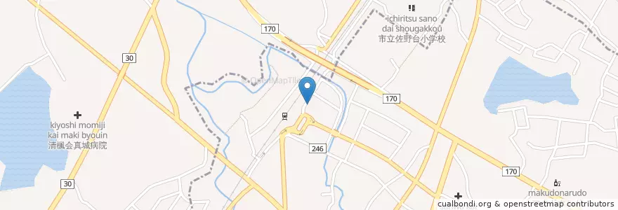Mapa de ubicacion de 泉佐野警察署熊取駅前交番 en 일본, 오사카부, 泉南郡, 泉佐野市, 熊取町.