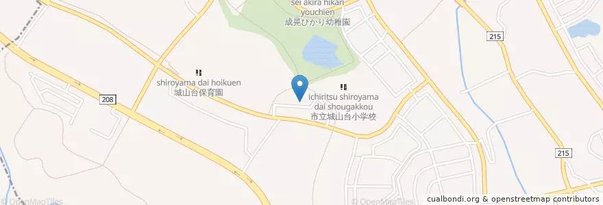 Mapa de ubicacion de 泉北城山台郵便局 en 日本, 大阪府, 堺市, 南区.