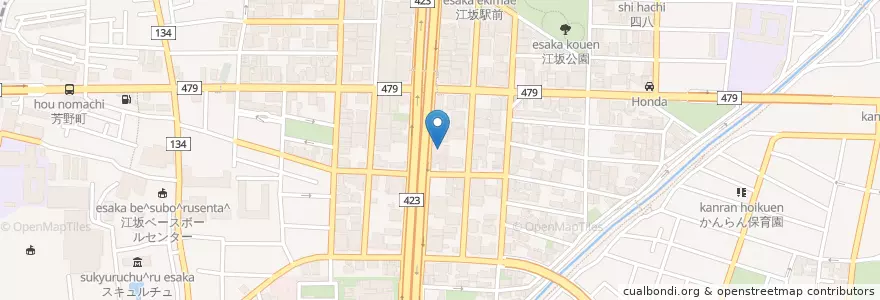 Mapa de ubicacion de 私立科学技術学園高等学校大阪分室 en Japón, Prefectura De Osaka, 吹田市.