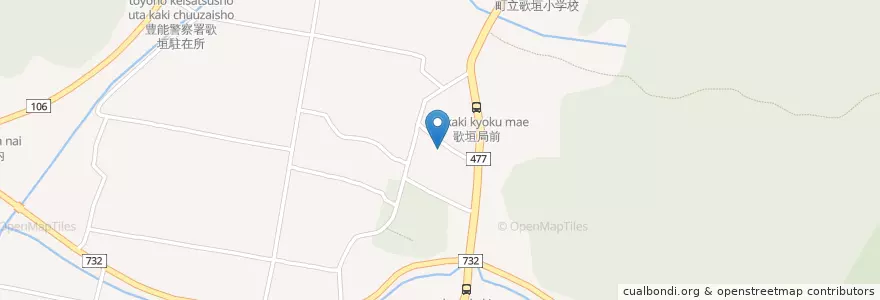 Mapa de ubicacion de 能勢町立東保育所 en Japan, Präfektur Osaka, 豊能郡, 能勢町.