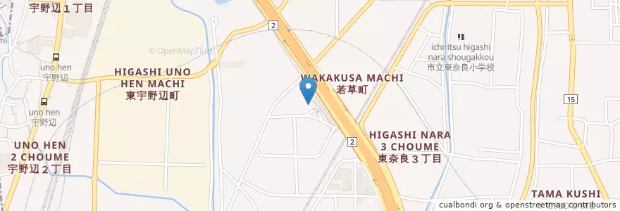 Mapa de ubicacion de 茨木天王郵便局 en Japão, 大阪府, 茨木市.