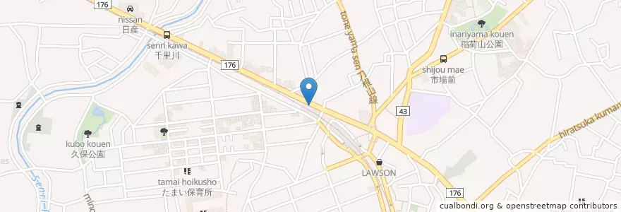 Mapa de ubicacion de 豊中警察署豊中駅前交番 en Japón, Prefectura De Osaka, 豊中市.