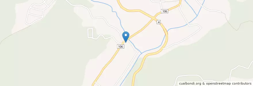 Mapa de ubicacion de 豊能警察署田尻駐在所 en Jepun, 大阪府, 豊能郡, 能勢町.