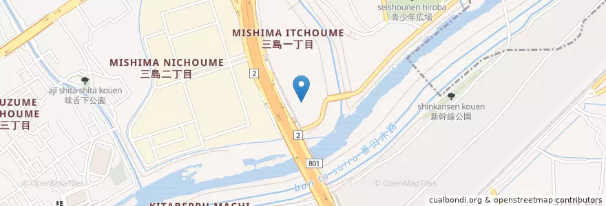 Mapa de ubicacion de 雇用・能力開発機構大阪センター(関西職業能力開発促進センター) en 日本, 大阪府, 摂津市.