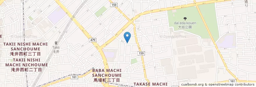 Mapa de ubicacion de 高瀬保育所 en Япония, Осака, 守口市, 旭区.
