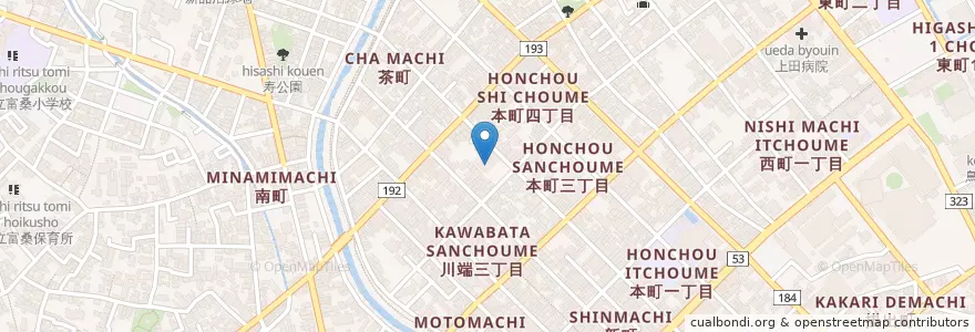 Mapa de ubicacion de むつみ保育園 en Japão, 鳥取県, 鳥取市.