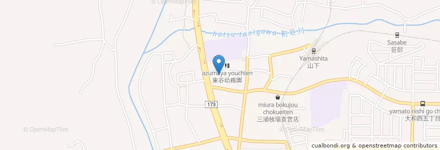 Mapa de ubicacion de 北消防署 en ژاپن, 兵庫県, 川西市.