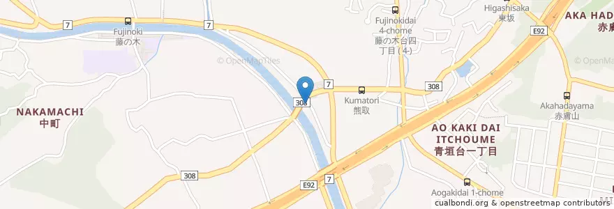 Mapa de ubicacion de 奈良西警察署富雄南交番 en اليابان, 奈良県, نارا.