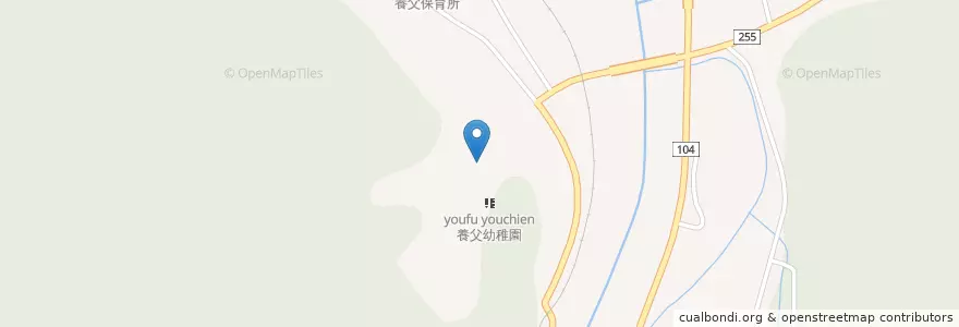 Mapa de ubicacion de 市立養父小学校 en 日本, 兵库县/兵庫縣, 養父市.