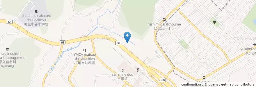 Mapa de ubicacion de 星児園七夕 en ژاپن, 兵庫県, 川辺郡, 猪名川町.