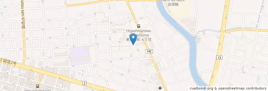 Mapa de ubicacion de 牧病院 en Japon, Préfecture De Hyōgo, Amagasaki.