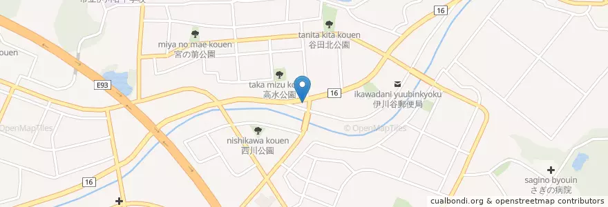 Mapa de ubicacion de 神戸西警察署伊川谷交番 en Japan, 兵庫県, Kobe, 西区.