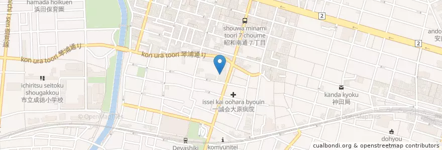 Mapa de ubicacion de 竹谷幼稚園 en 日本, 兵库县/兵庫縣, 尼崎市.