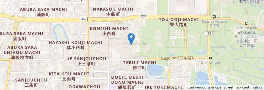 Mapa de ubicacion de 親愛幼稚園 en Jepun, 奈良県, 奈良市.