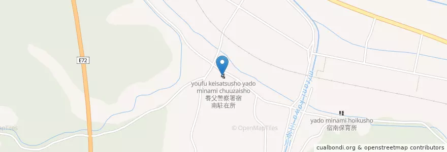 Mapa de ubicacion de 養父警察署宿南駐在所 en Japón, Prefectura De Hyōgo, 養父市.