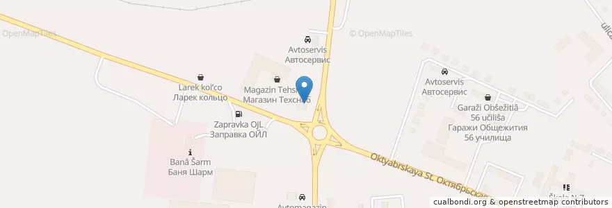 Mapa de ubicacion de ДПС en Rusland, Centraal Federaal District, Oblast Voronezj, Россошанский Район, Городское Поселение Россошь.