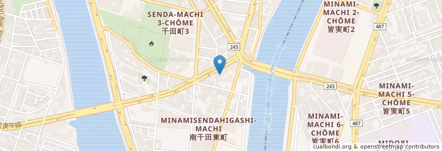Mapa de ubicacion de たちばな幼稚園 en Japão, 広島県, 広島市.