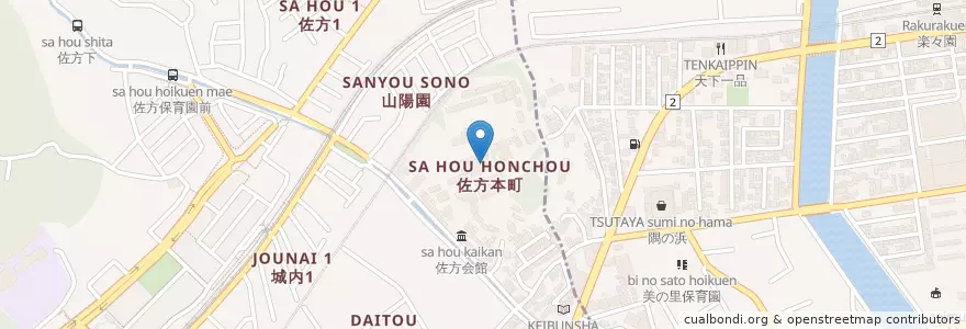 Mapa de ubicacion de 私立山陽女学園中等部 en 日本, 広島県, 廿日市市.