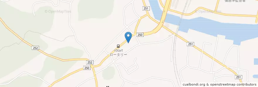 Mapa de ubicacion de 下関市立彦島図書館 en Japón, Prefectura De Yamaguchi, 下関市.