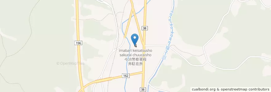 Mapa de ubicacion de 今治警察署桜井駐在所 en ژاپن, 愛媛県, 今治市.