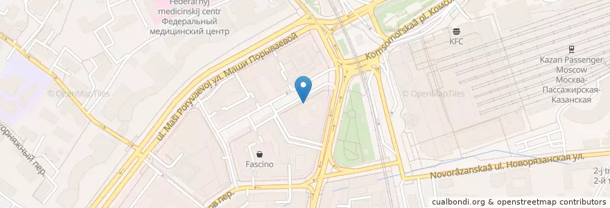 Mapa de ubicacion de Русский Стандарт en Rusland, Centraal Federaal District, Moskou, Центральный Административный Округ, Красносельский Район.