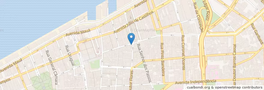 Mapa de ubicacion de Barriga Cheia en Brasilien, Süden, Rio Grande Do Sul, Região Metropolitana De Porto Alegre, Região Geográfica Intermediária De Porto Alegre, Região Geográfica Imediata De Porto Alegre, Porto Alegre.