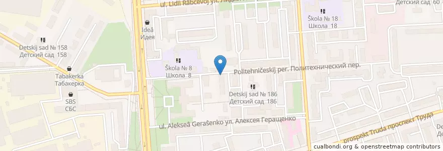 Mapa de ubicacion de Картинки en Rusia, Distrito Federal Central, Óblast De Vorónezh, Городской Округ Воронеж.