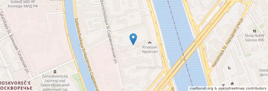 Mapa de ubicacion de Центр психолого-медико-социального сопровождения «Малыш» en Rusland, Centraal Federaal District, Moskou, Центральный Административный Округ.