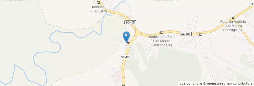 Mapa de ubicacion de Kit Carne Obelix en Brasil, Región Sur, Santa Catarina, Microrregião De Florianópolis, Região Geográfica Intermediária De Florianópolis, Florianópolis.