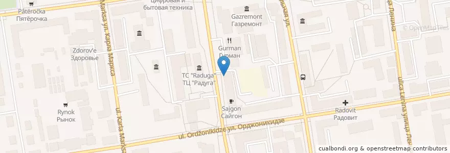 Mapa de ubicacion de Трактир Пещера en Russland, Föderationskreis Nordwest, Republik Komi, Городской Округ Сыктывкар.