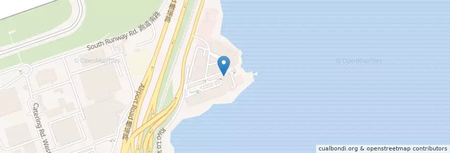 Mapa de ubicacion de Oxford Aviation Academy en Китай, Гонконг, Гуандун, Новые Территории, 離島區 Islands District.