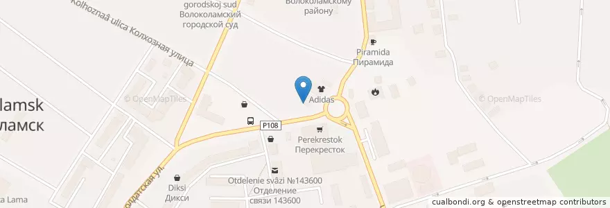 Mapa de ubicacion de Старый Лекарь en Rusia, Distrito Federal Central, Óblast De Moscú, Волоколамский Городской Округ.