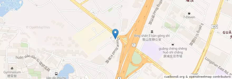 Mapa de ubicacion de 和欣客運新竹站 en Тайвань, Тайвань, Синьчжу, 東區.