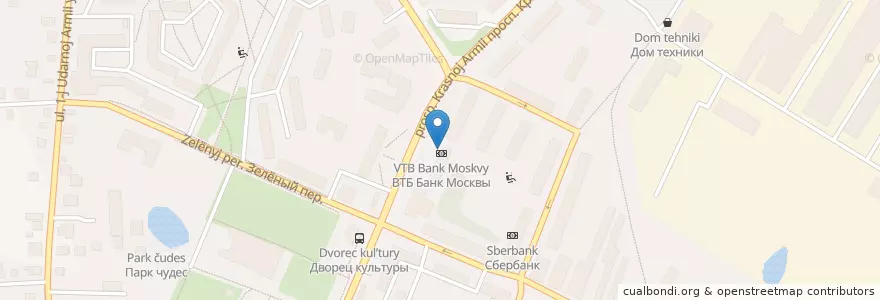 Mapa de ubicacion de ВТБ en Russia, Distretto Federale Centrale, Oblast' Di Mosca, Сергиево-Посадский Городской Округ.
