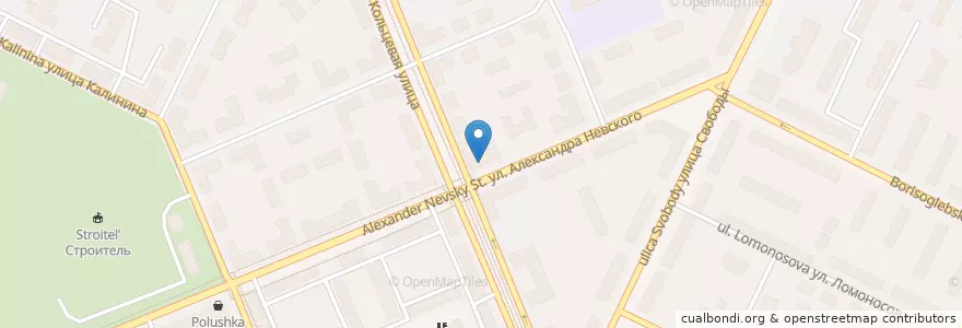 Mapa de ubicacion de Отделение связи №450032 en Russie, District Fédéral De La Volga, Bachkirie, Городской Округ Уфа.
