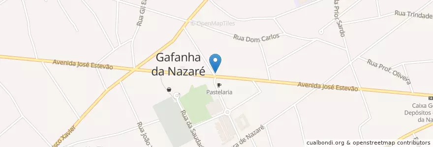 Mapa de ubicacion de Dom Petisco en Portugal, Aveiro, Mitte, Baixo Vouga, Ílhavo, Gafanha Da Nazaré.