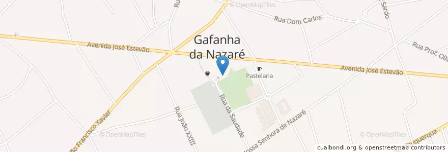 Mapa de ubicacion de O Porão en 葡萄牙, Aveiro, Centro, Baixo Vouga, Ílhavo, Gafanha Da Nazaré.