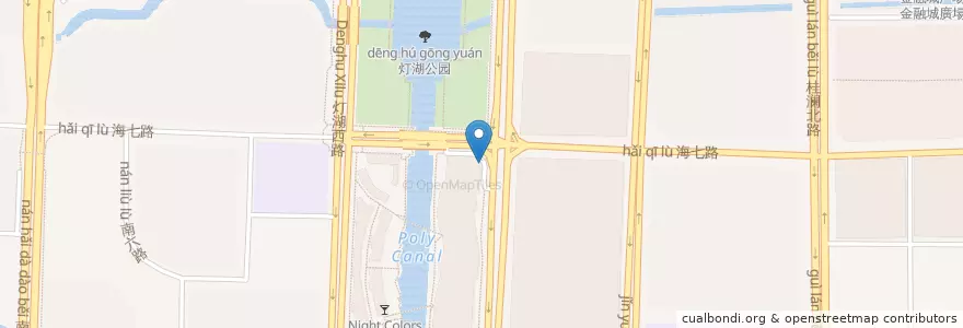 Mapa de ubicacion de McDonald's en Китай, Гуандун, 佛山市, 南海区.