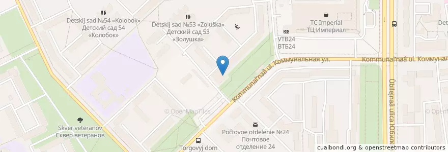 Mapa de ubicacion de Пивная Кружка en Russland, Föderationskreis Nordwest, Oblast Pskow, Псковский Район, Городской Округ Псков.