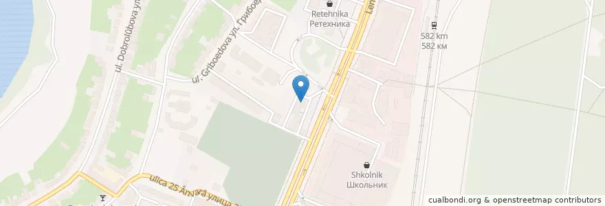 Mapa de ubicacion de Филиал ВОРУ ОАО «Московский Индустриальный Банк» en Russia, Central Federal District, Voronezh Oblast, Voronezh.