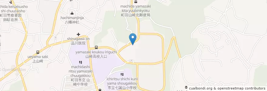 Mapa de ubicacion de 天理教 東青山分教会 en Giappone, Tokyo, 町田市.