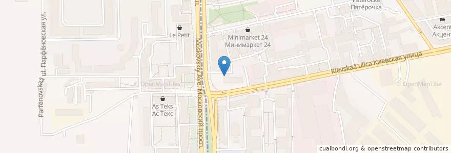 Mapa de ubicacion de Брынза en Russland, Föderationskreis Nordwest, Oblast Leningrad, Sankt Petersburg, Адмиралтейский Район, Moskauer Rajon.