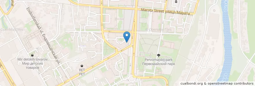 Mapa de ubicacion de ТрансКредитБанк en Russie, District Fédéral Central, Oblast De Koursk, Курский Район, Городской Округ Курск.
